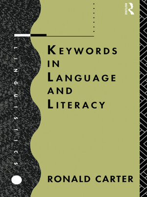 cover image of Keywords in Language and Literacy